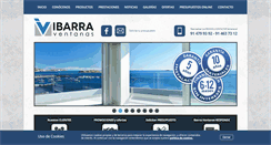 Desktop Screenshot of ibarraventanas.com